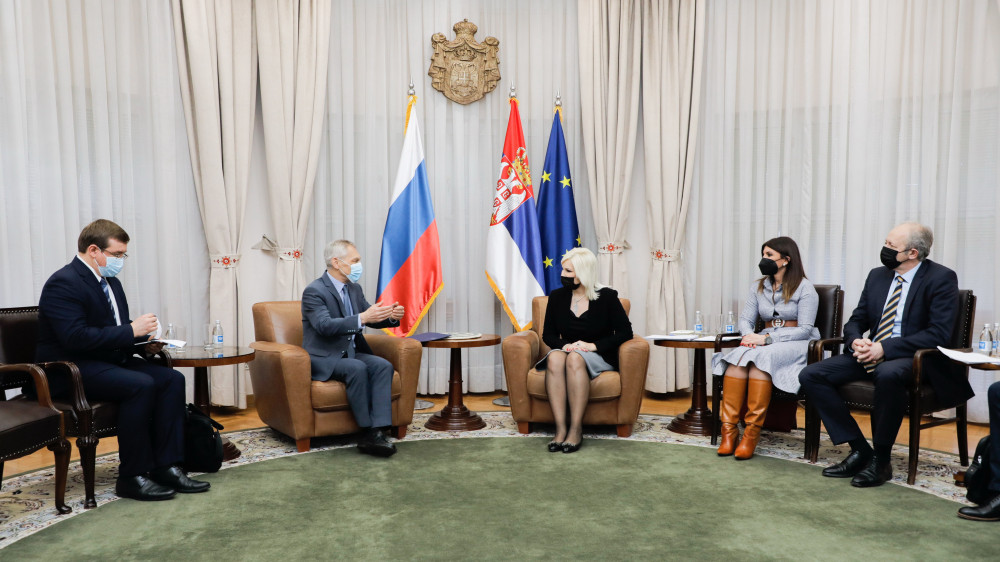 Mihajlovićeva sa Bocan-Harčenkom i NIS-om o izgradnji energetske infrastrukture